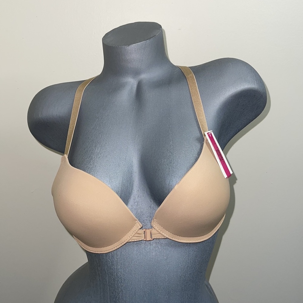 Push-up Bra Gentle Racerback Front Close. Size 32B,34B,34C or 36B.